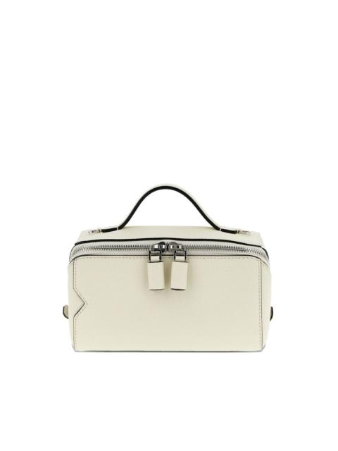 Valextra V-Line zip-up tote bag