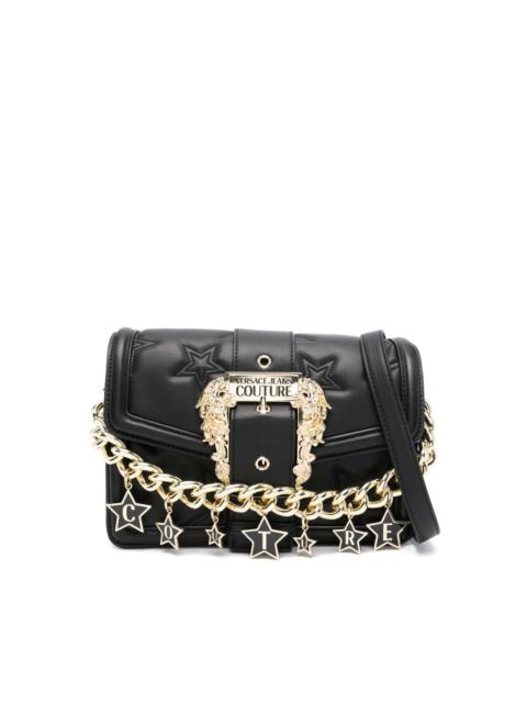 VERSACE JEANS COUTURE logo-plaque embellished crossbody bag