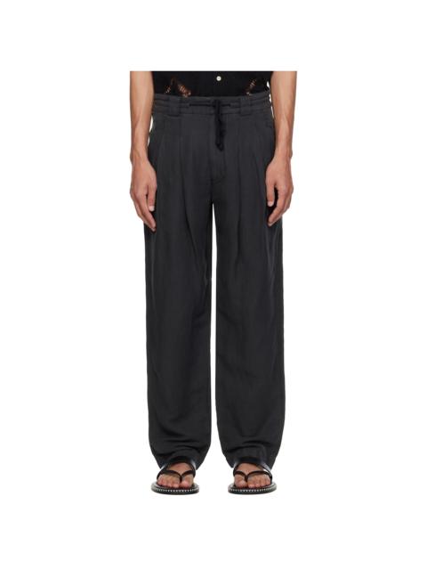 Isabel Marant Black Sirius Trousers