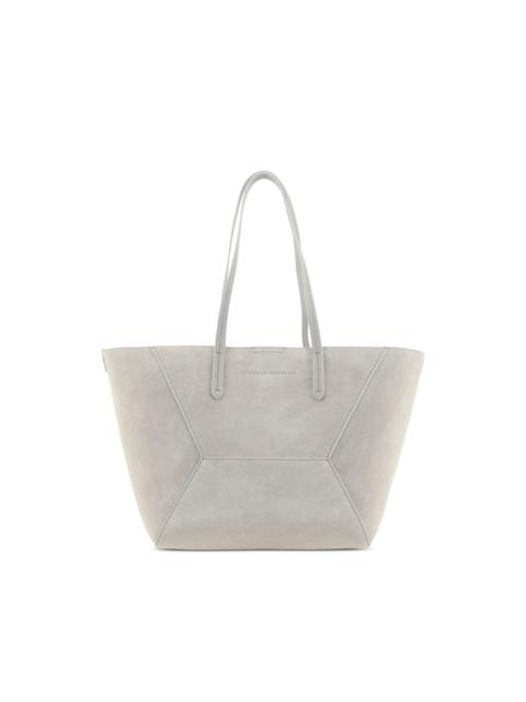 Brunello Cucinelli suede shoulder bag