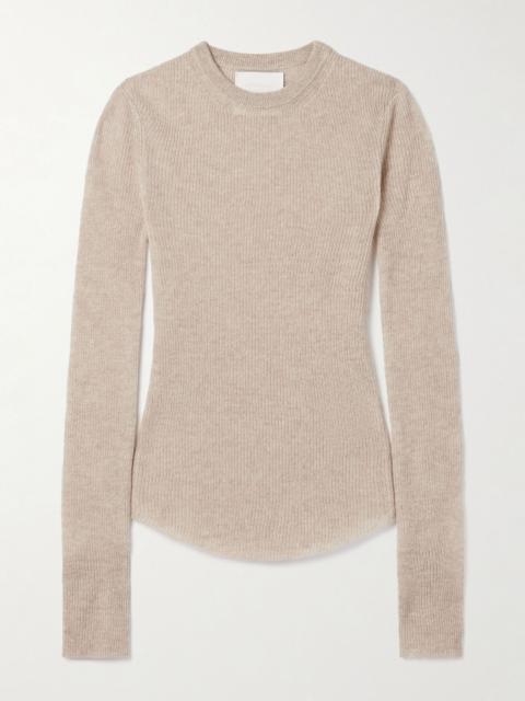 Citizens of Humanity Alessia wool and cashmere-blend sweater Beige