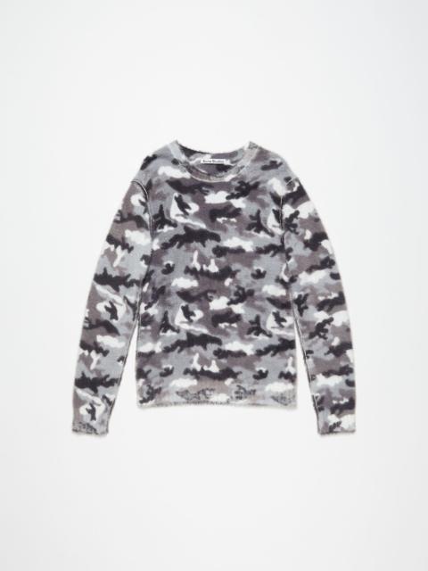 Printed jumper - Shark grey/multi