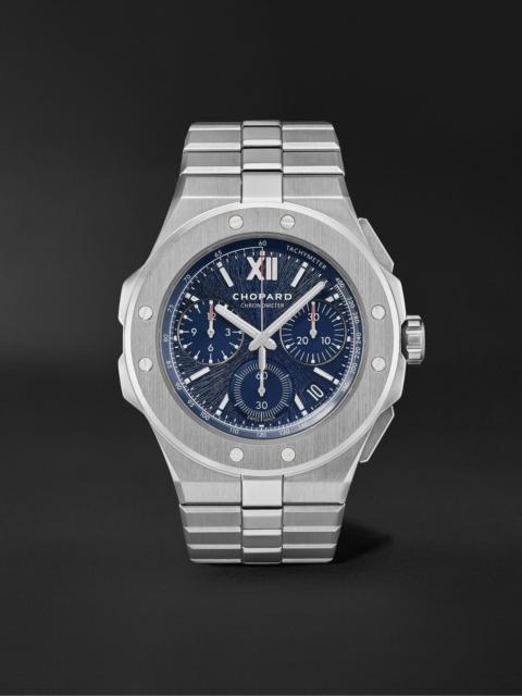 Chopard Alpine Eagle XL Chrono Automatic Lucent Steel Watch, Ref. 298609-3001 Blue
