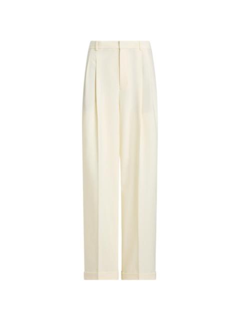 Polo Ralph Lauren pleated wide-leg trousers
