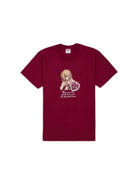 Supreme Supreme Dust Tee Cardinal