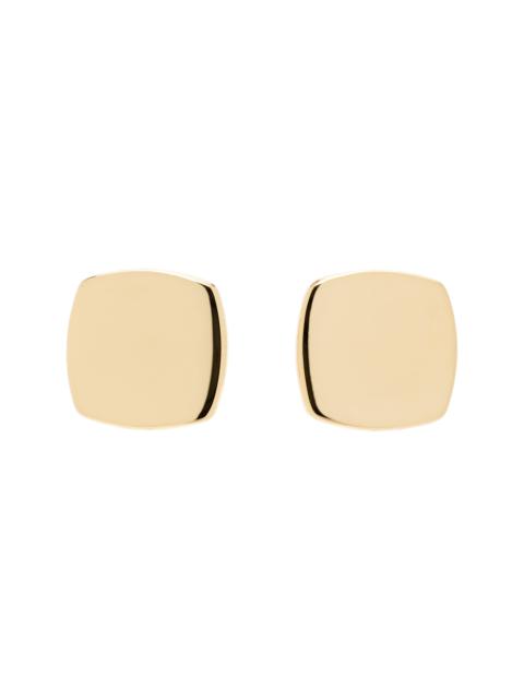 TOM WOOD Gold Umi Studs Small Earrings