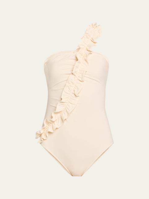 ULLA JOHNSON Capri One-Piece Swimsuit