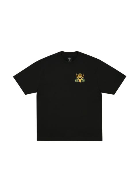 PALACE PALACE SOUTH2 WEST8 STAG-FERG T-SHIRT BLACK