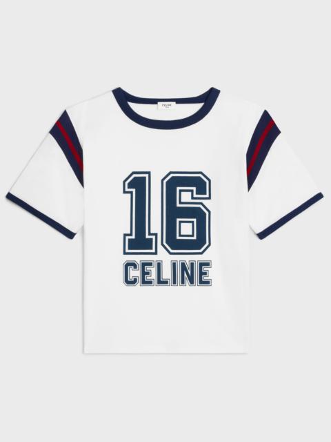 CELINE celine 16 boxy t-shirt in cotton jersey