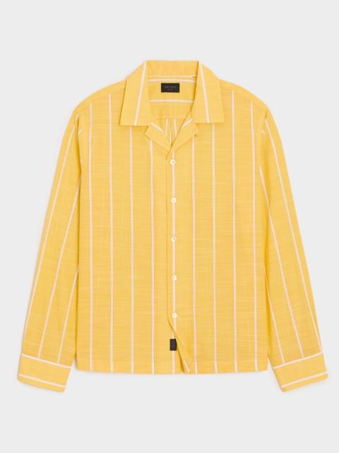 TODD SNYDER Summerweight Camp Collar Shirt