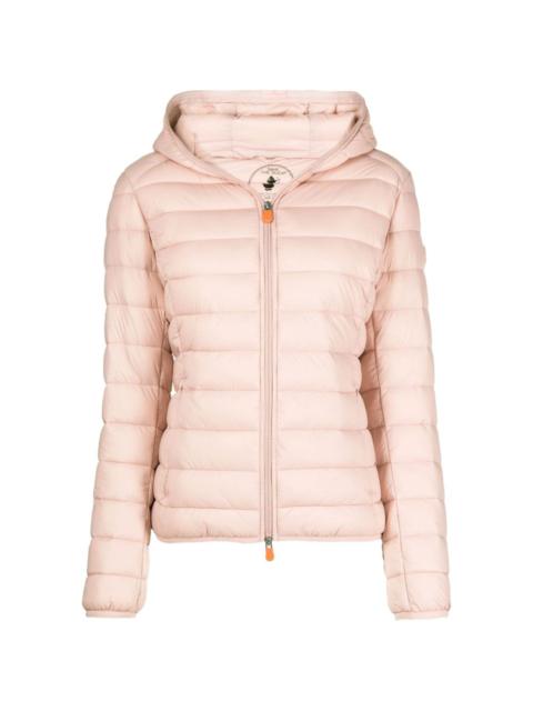 Save The Duck Daisy quilted hooded jacket