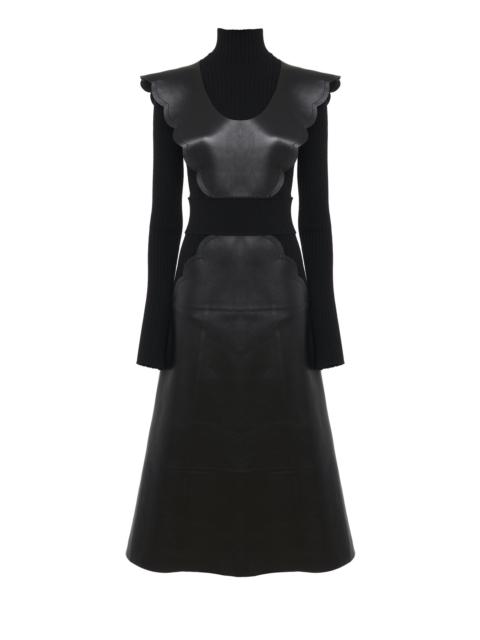 Chloé SCALLOPED MIDI DRESS