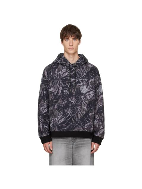 MASTERMIND WORLD Gray OG Forest Camo Hoodie