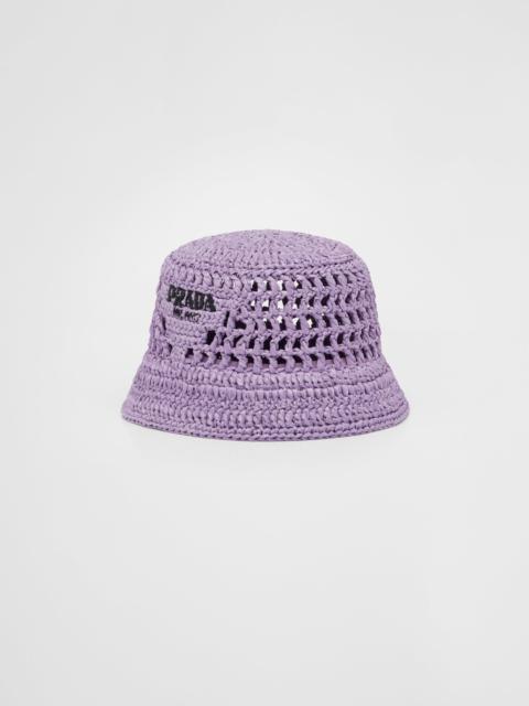 Prada Crochet bucket hat