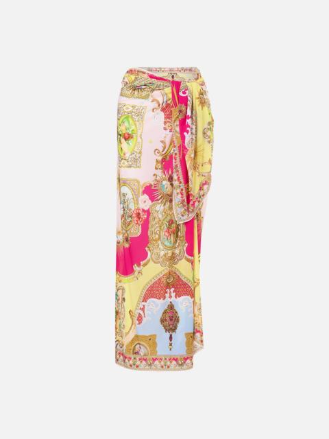 CAMILLA MULTI WEAR LONG SARONG PAINTED PRAYERS