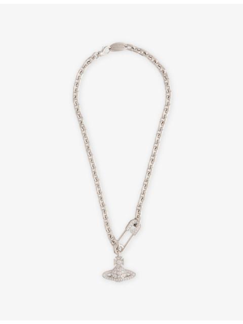 Vivienne Westwood Lucrece Large Brass Necklace