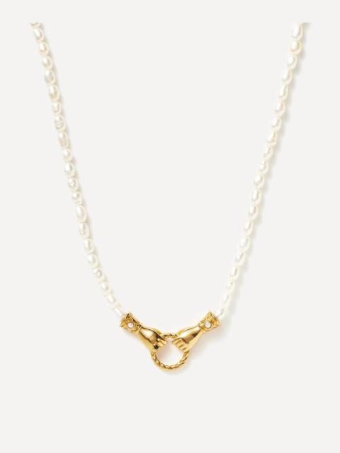 MISSOMA 18ct Gold-Plated Harris Reed In Good Hands Necklace