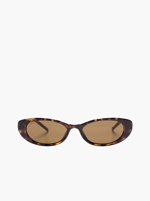GUCCI OVAL CAT EYE SUNGLASSES