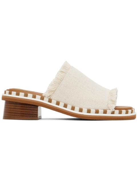 See by Chloé Off-White Allyson Heeled Sandals