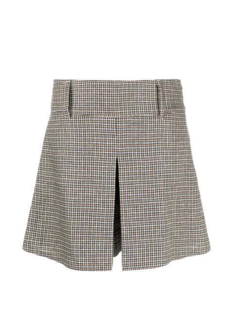 Brunello Cucinelli plaid pattern shorts