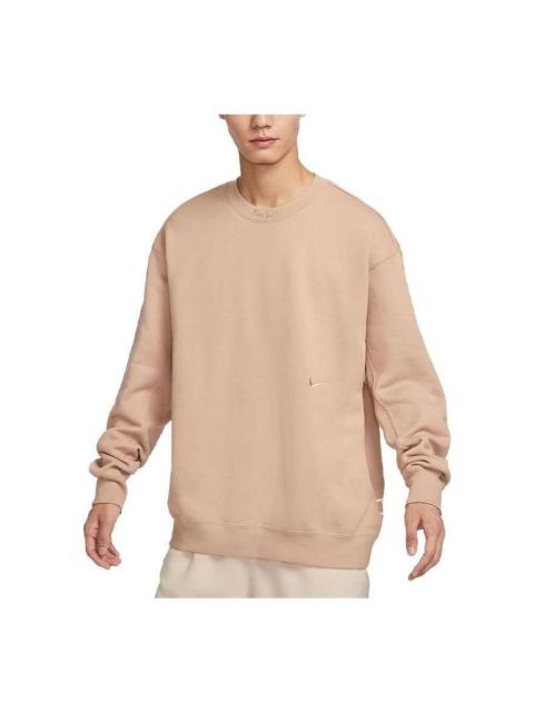 Nike Nike Sportswear Premium Fleece Sweatshirt 'Tan' FV8592-200