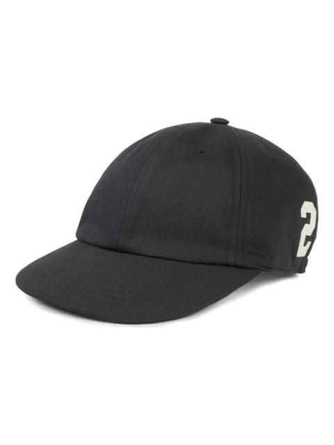 GUCCI (WMNS) Gucci Cotton Canvas Baseball Hat With Gucci Patch 'Black' 751400-4HA0M-1077
