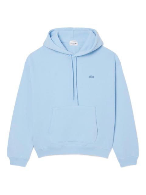 LACOSTE logo-patch hoodie