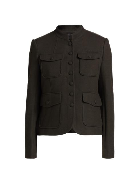 rag & bone Women's Mercer Wool Single-Breasted Blazer - Army