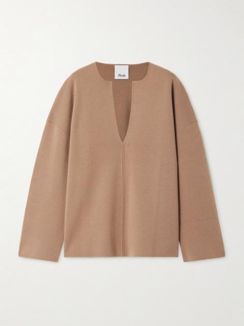 Allude Serafino Wool And Cashmere-blend Sweater