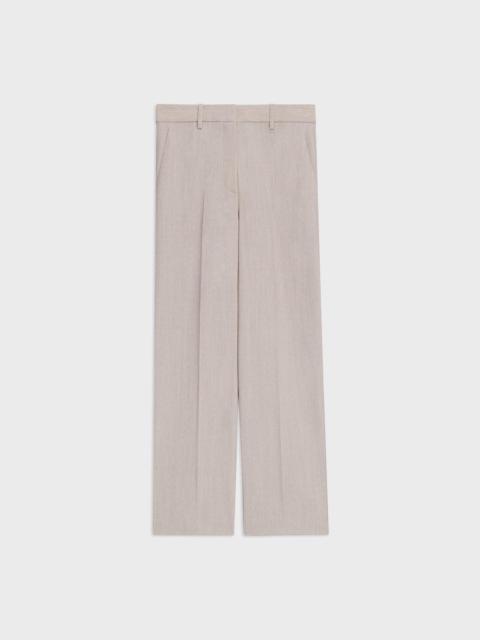 High-Waist Straight-Leg Pant in Good Wool