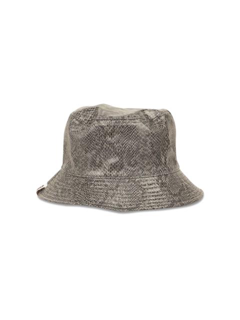 A BATHING APE® BAPE Snake Reversible Bucket Hat 'Grey'