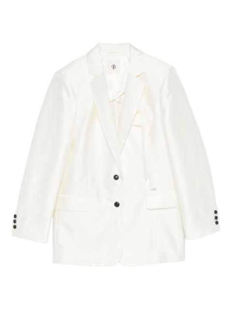 The Garment button-fastening blazer