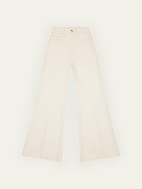 OSSOU Trace Wide Flare Jeans