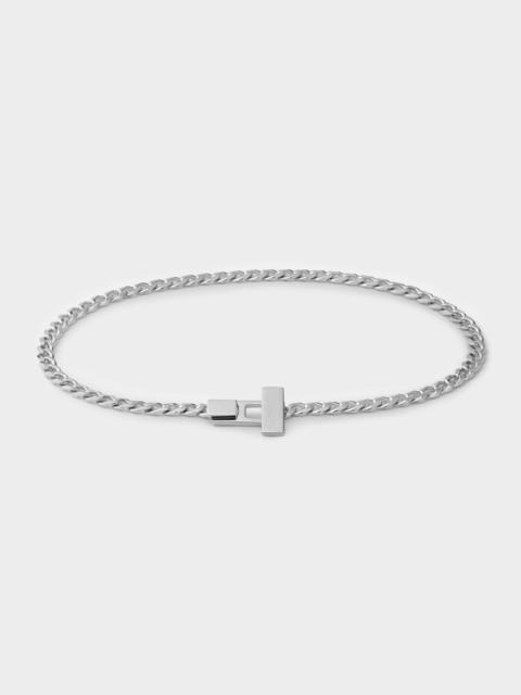 Miansai Miansai Sterling Silver Bode Chain Bracelet