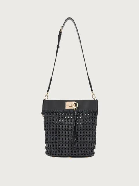 FERRAGAMO FERRAGAMO STUDIO BUCKET BAG