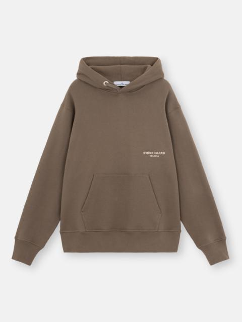 STONE  Marina パーカー STONE ISLAND(ストーンアイランド) MARINA コットンスウェット