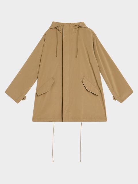 Ralph Lauren Hooded Techno Oversized Zip Jacket