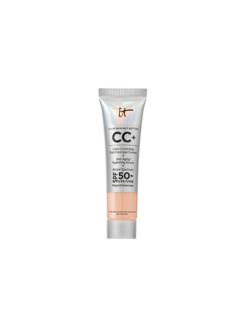 IT Cosmetics CC+ Cream Full-Coverage Foundation with SPF 50+ Travel Size