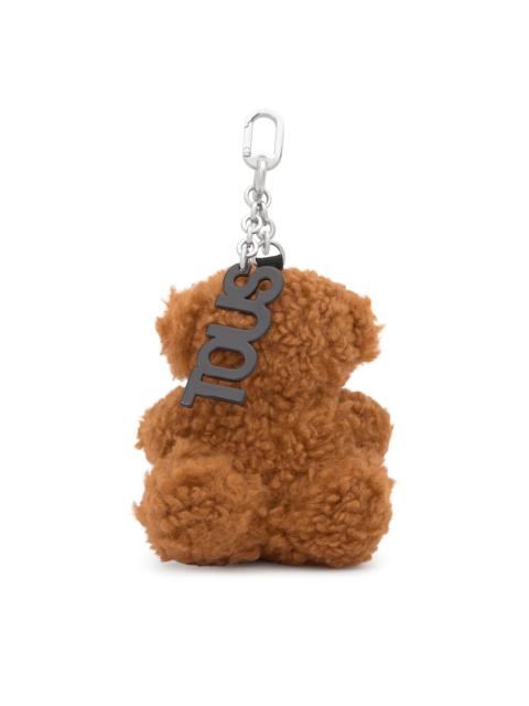 TOUS Camel key ring Bold Bear Fleece