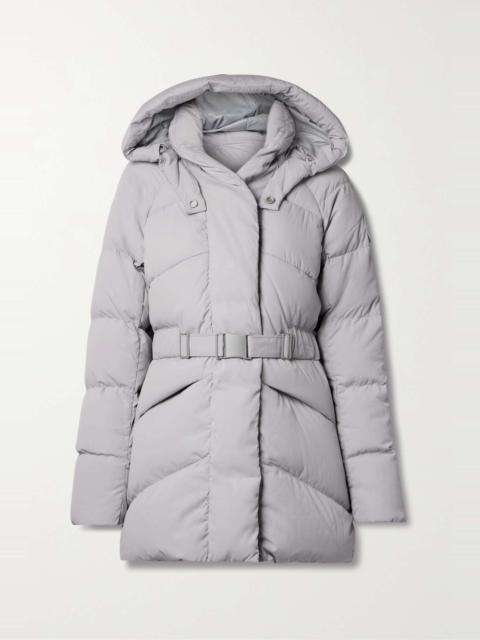 Marlow hooded quilted Ventera down jacket