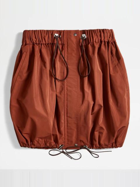 Tod's BALLOON SKIRT - BROWN