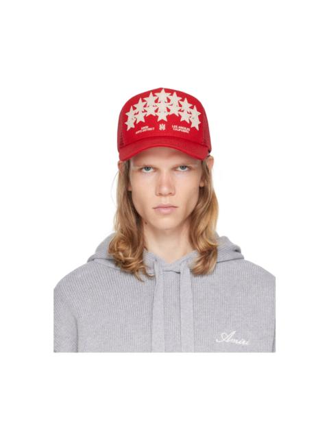 AMIRI Red Stars Trucker Cap