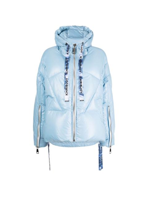 Khris Iconic hooded padded jacket