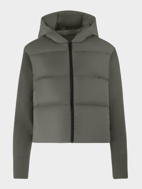 Canada Goose HyBridge Wide Quilt Knit Hoodie