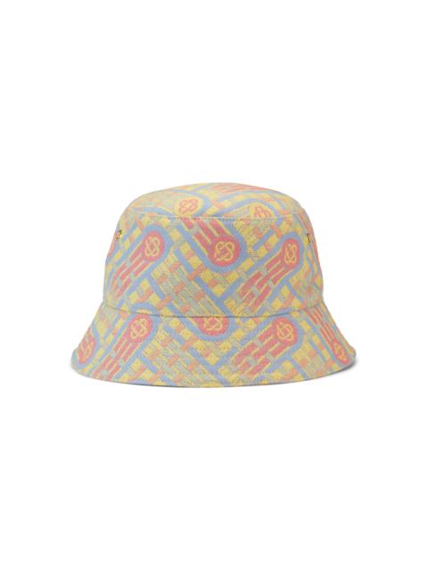 CASABLANCA Candy Ping Pong Monogram Bucket Hat