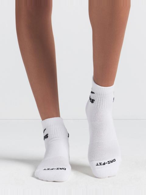 Nike NikeSKIMS Women's Dri-FIT Quarter Socks (3 Pairs)