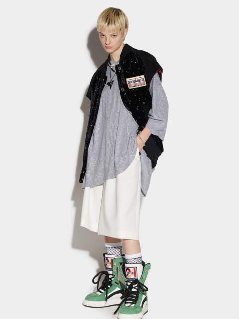 DSQUARED2 CROPPED-LEG CULOTTES