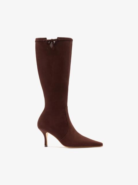 Larroudé Hailey Boot Brown Leather