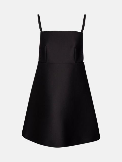 Prada Stretch-cady minidress