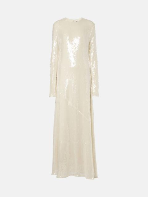 ROTATE Sequined gown